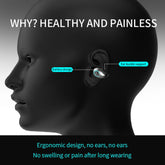 #A Single Ear Hook Headphones Tws Wireless Headst Handsfree Stereo for Mobile Ph